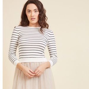 English Factory ModCloth Sweater Dress w Tulle